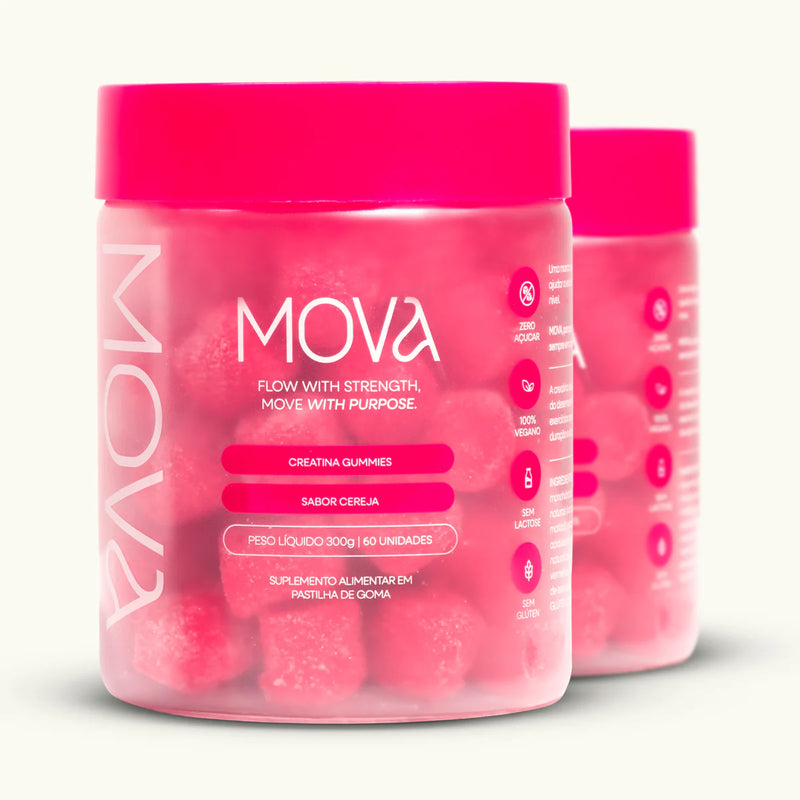 2X Creatina Gummies Sabor Cereja