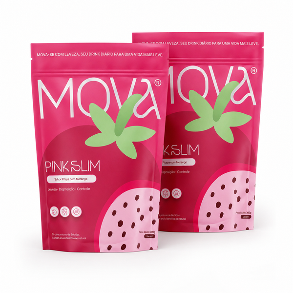 Pink Slim Pitaya - 2 Und + Brinde Mixer