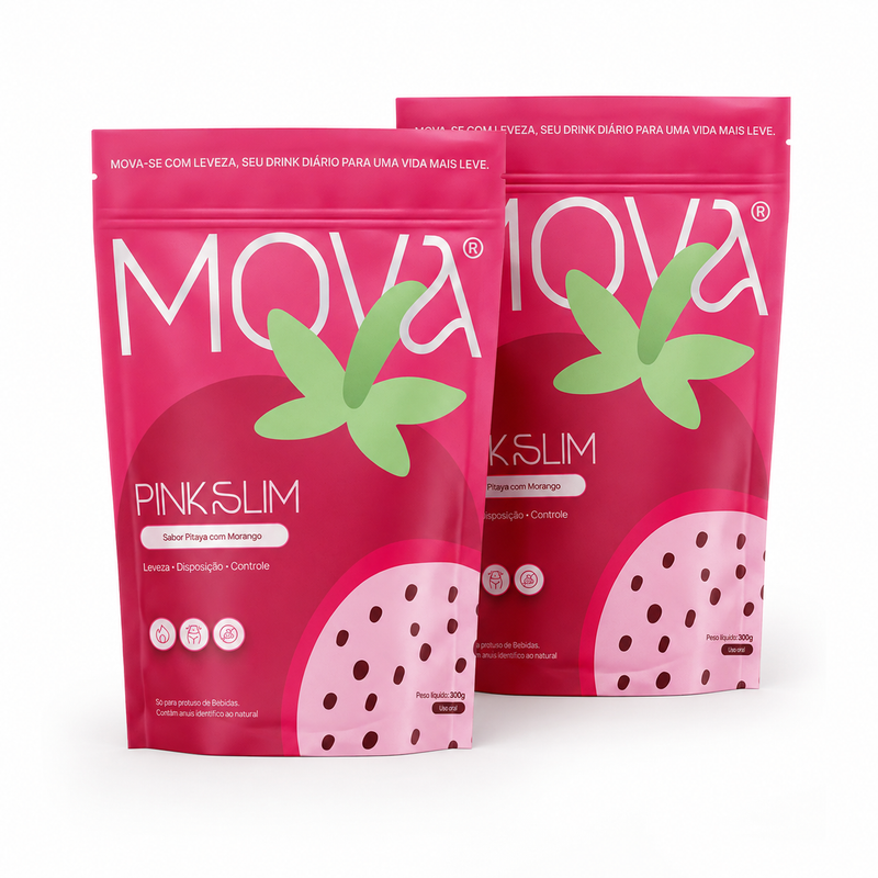 Pink Slim Pitaya - 2 Und + Brinde Mixer