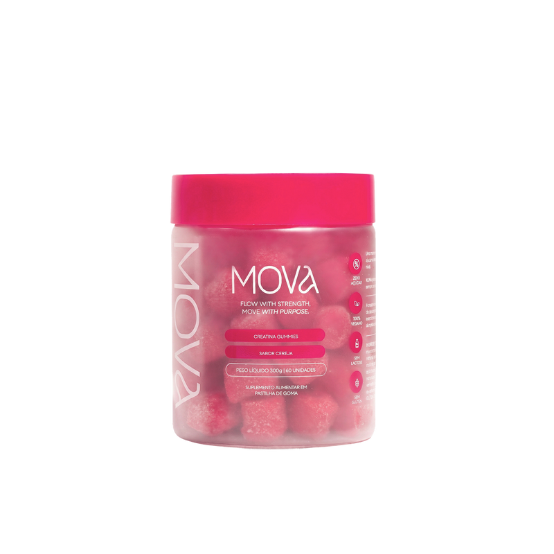 Creatina Gummies Sabor Cereja