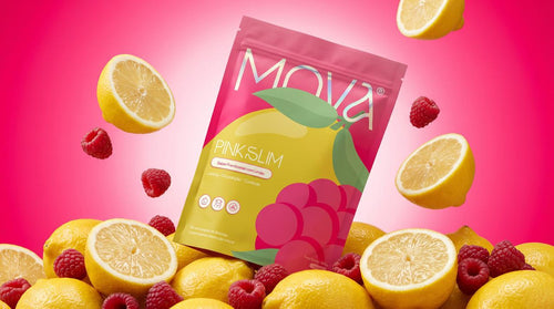 2x Pink Slim - Sabor Framboesa com Limão - Mova