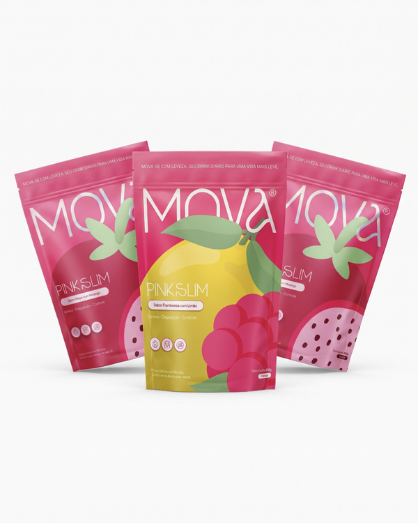 3x Pink Slim — 2 Und Pitaya + 1 Und Limão