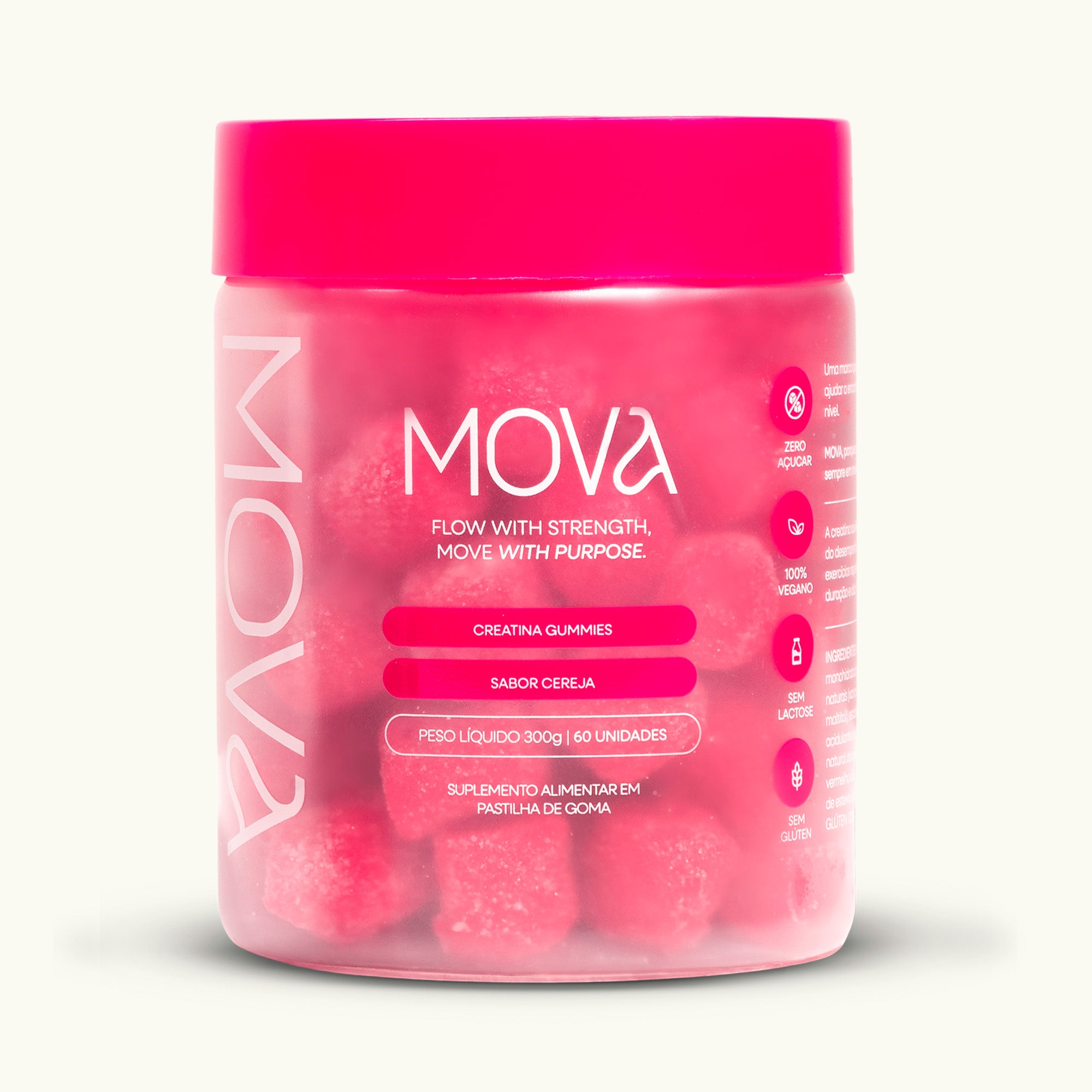 Creatina Gummies Sabor Cereja